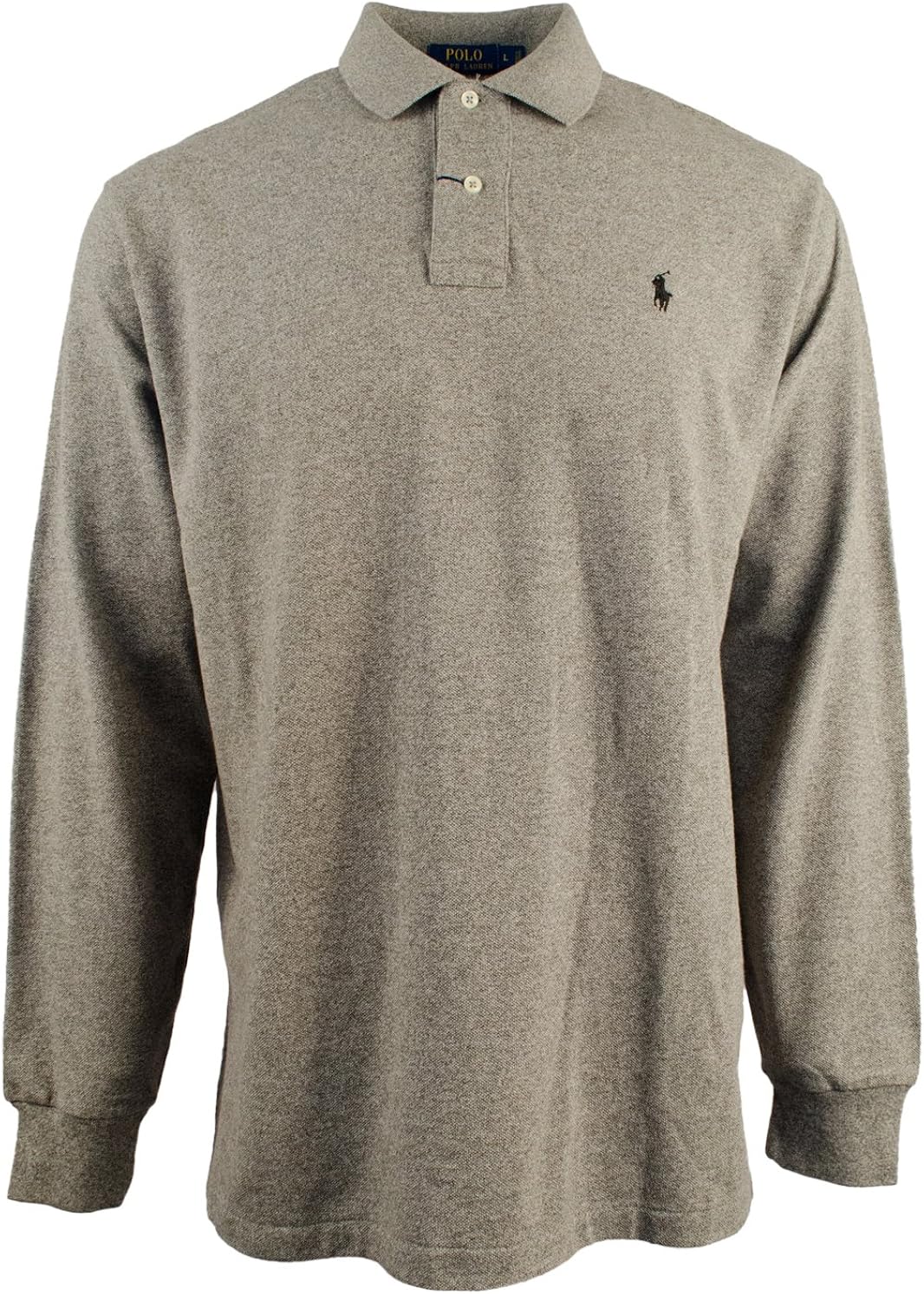 polo ralph lauren 保罗拉夫劳伦男式加大加长款珠地布长袖 polo 衫